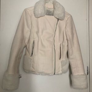 Guess fur suede jacket